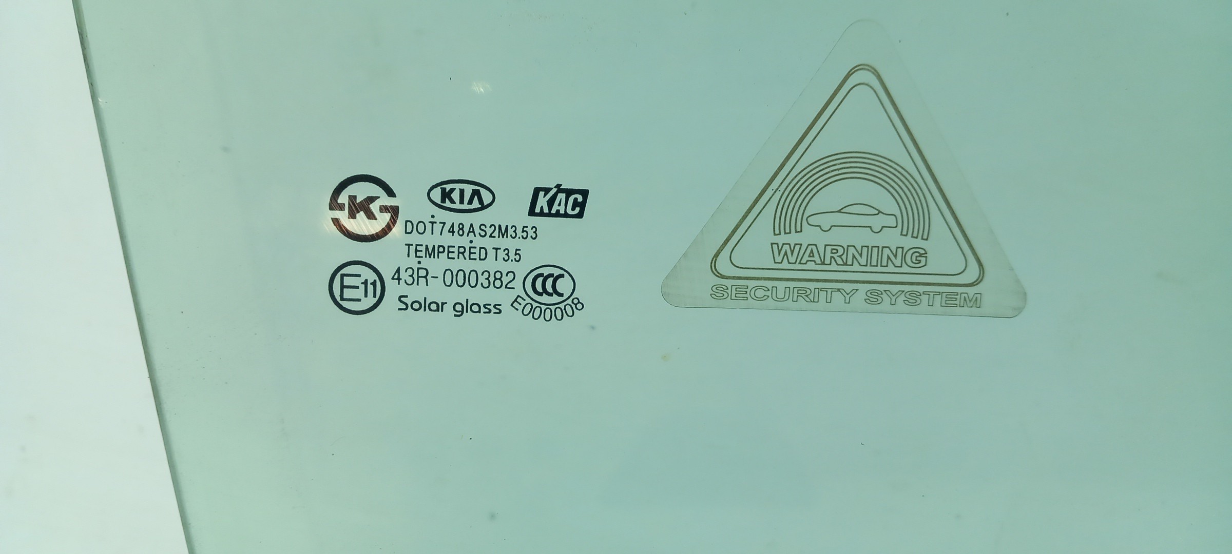Vitre porte avant Droite KIA Rio III (UB) Imagem-1