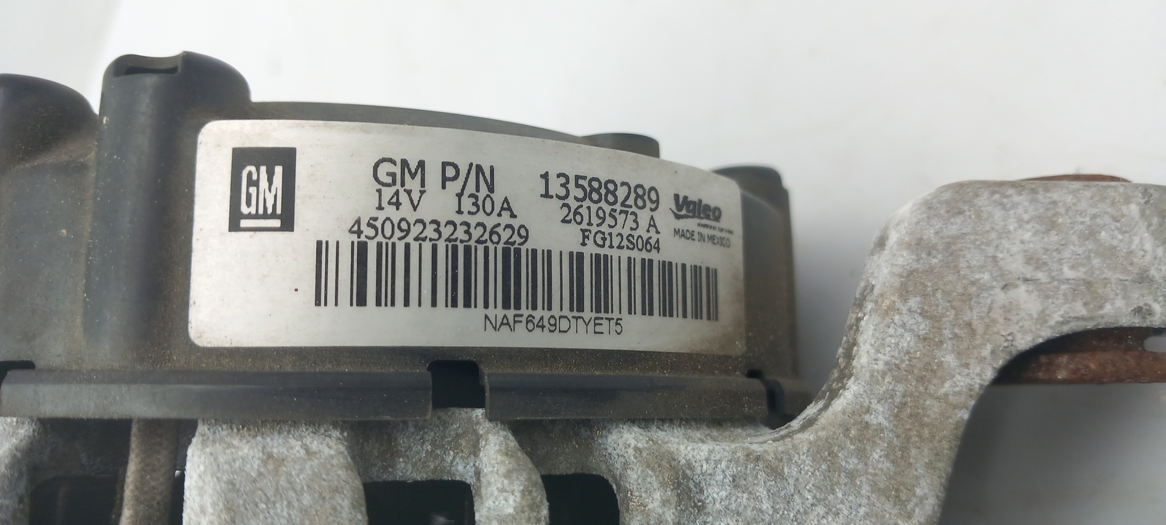 Alternador OPEL Adam (M13) Imagem-4