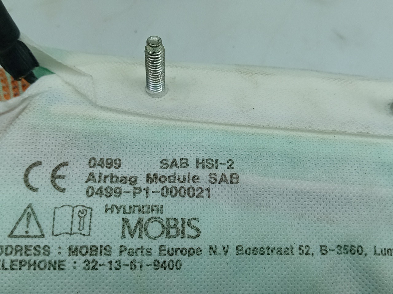 Left Seat Airbag KIA Rio III (UB) Imagem-2