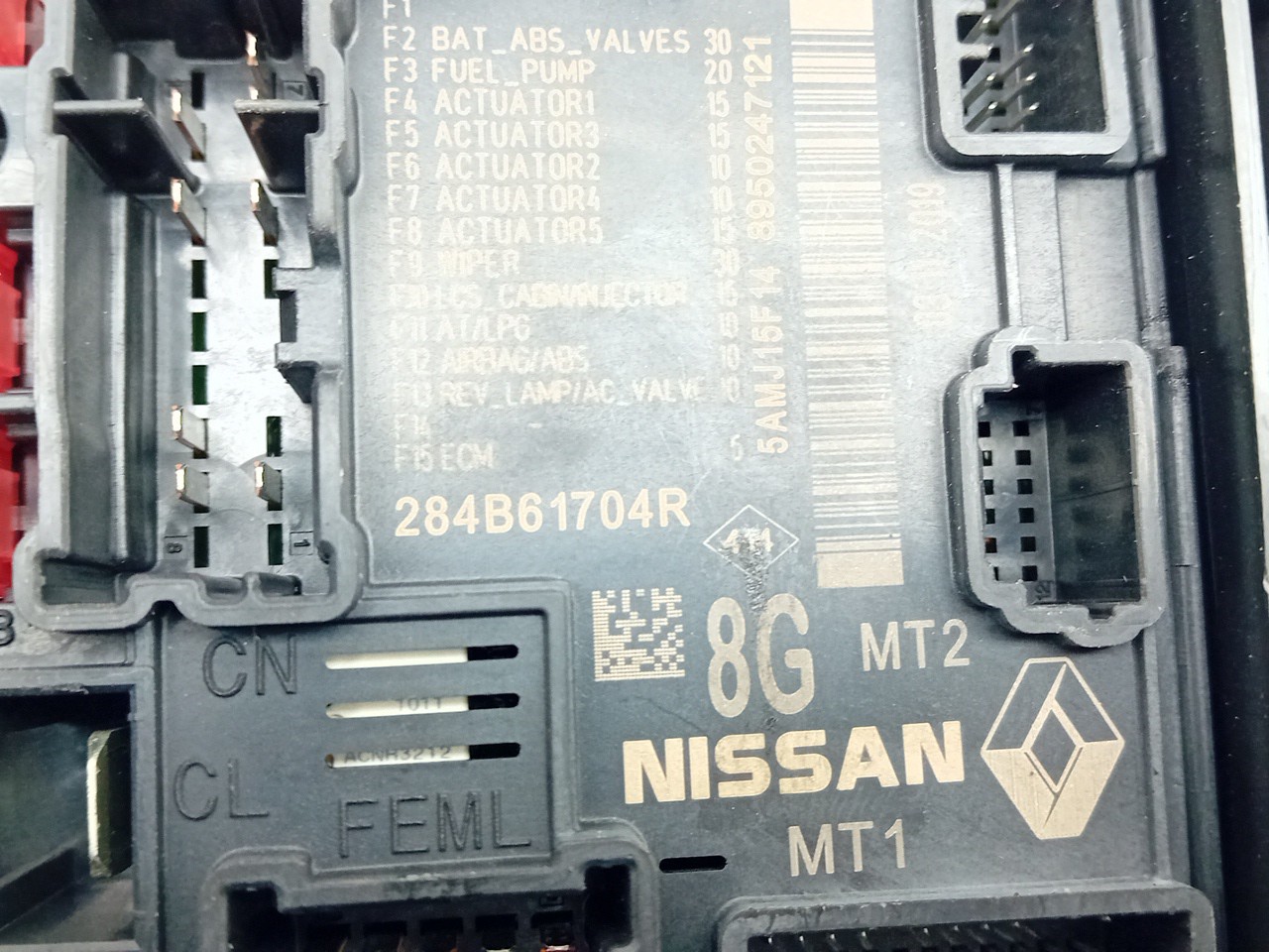 Fuse box / SAM / BSI RENAULT Clio V (BF_) Imagem-2