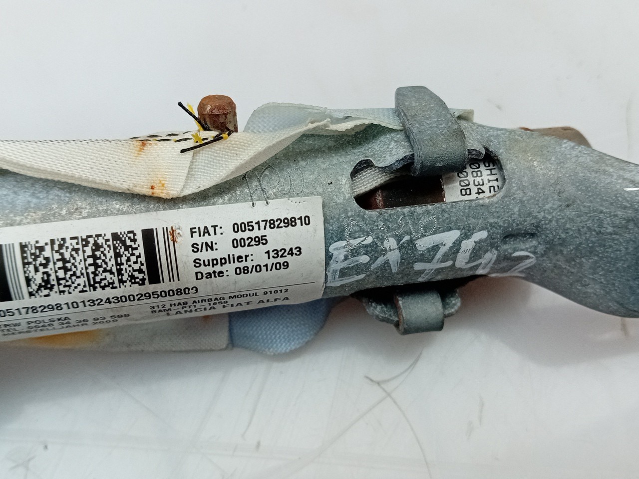 Airbag a Tendina Sinistra FIAT 500 (312_) Imagem-2