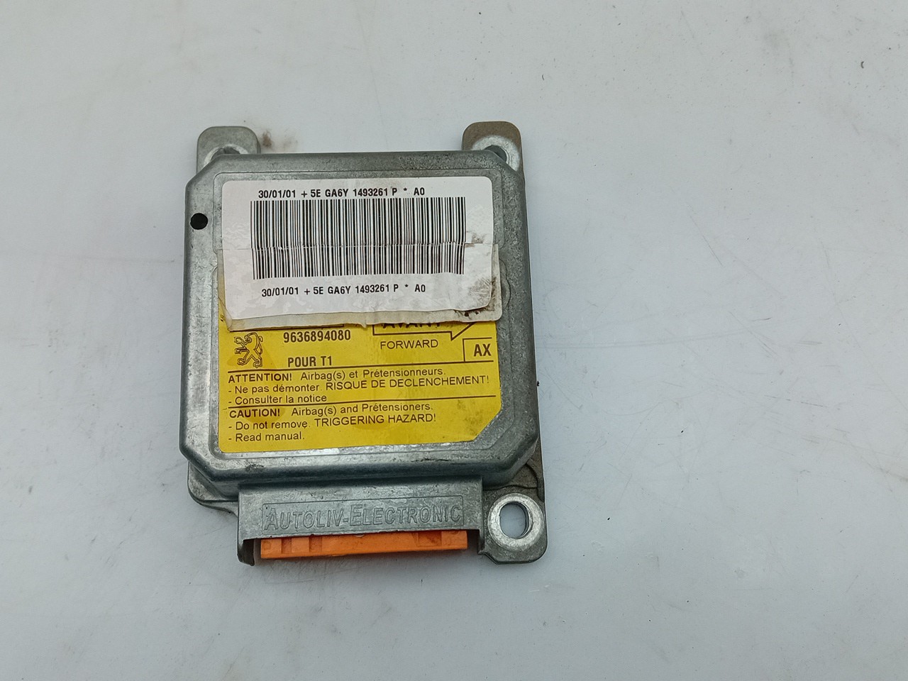 Calculateur  airbag PEUGEOT 206 (2A/C) Imagem-1