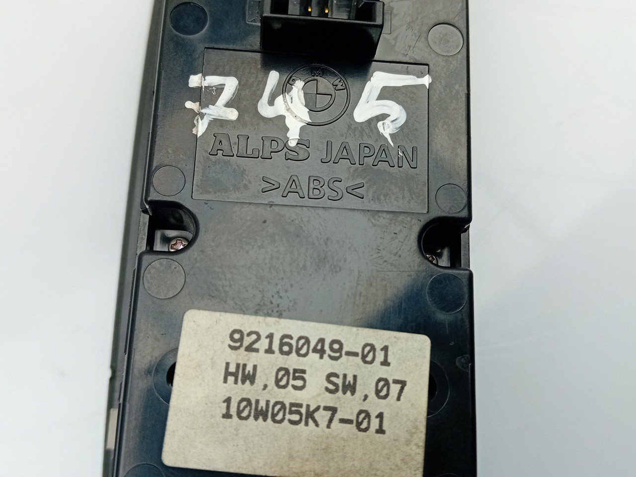 Left Front window control BMW X1 (E84) Imagem-3