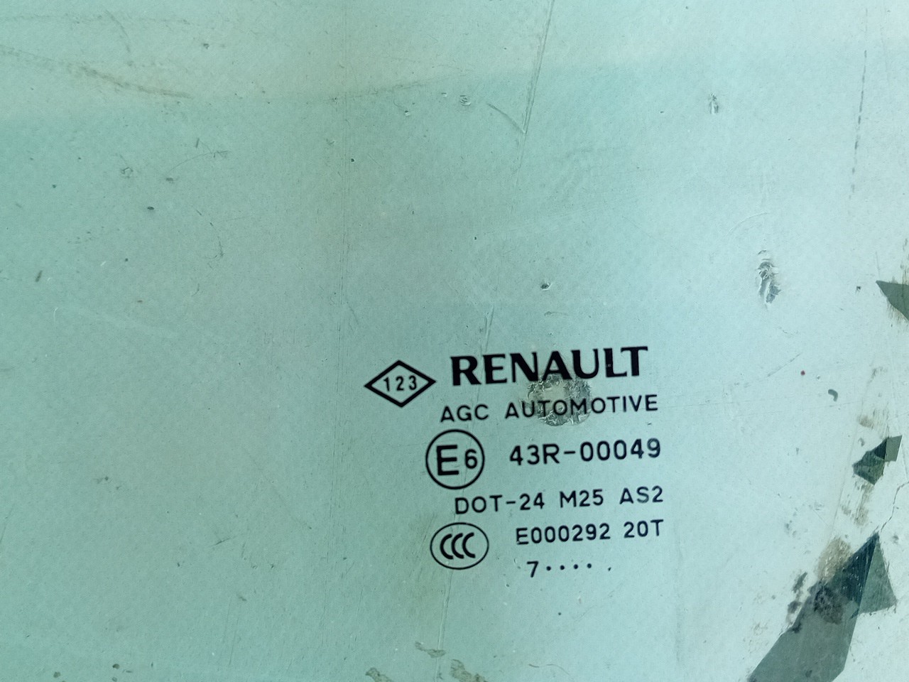 Vitre porte avant gauche RENAULT Laguna III (BT0/1) Imagem-1