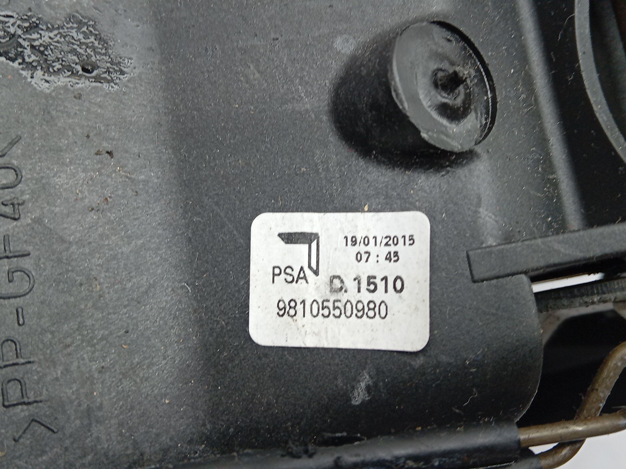 Selector de caja de cambios PEUGEOT 2008 I (CU_) Imagem-3