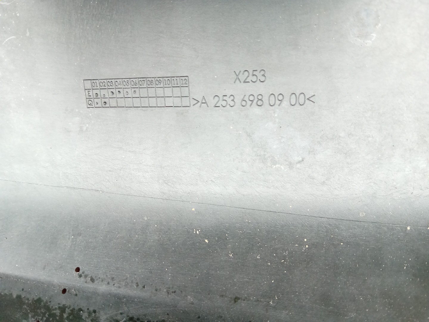 Right side sill MERCEDES-BENZ GLC (X253) Imagem-3