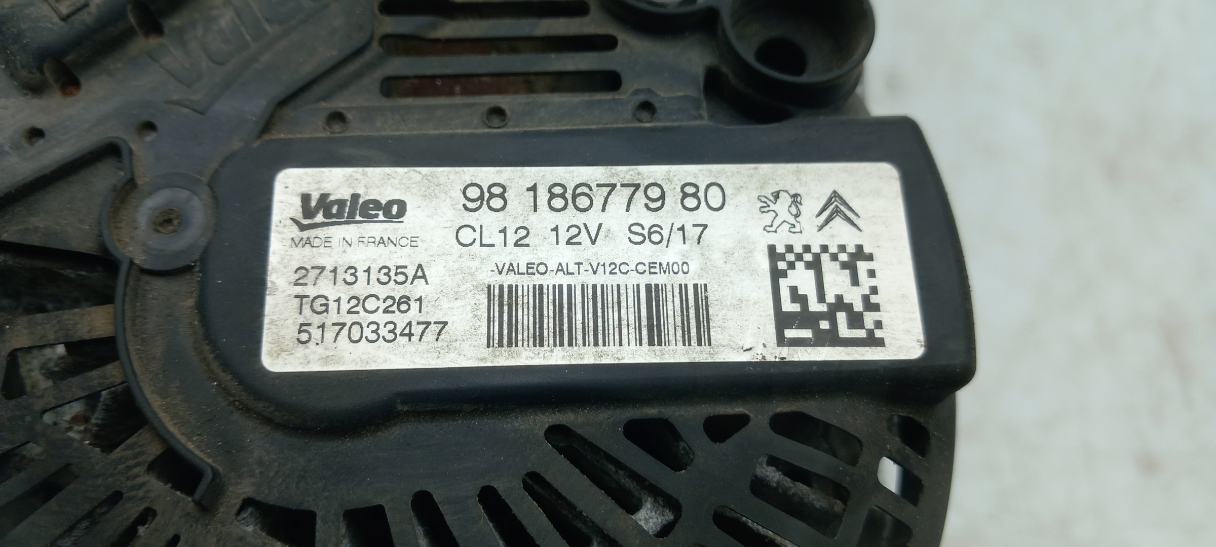Alternador PEUGEOT 208 Imagem-4