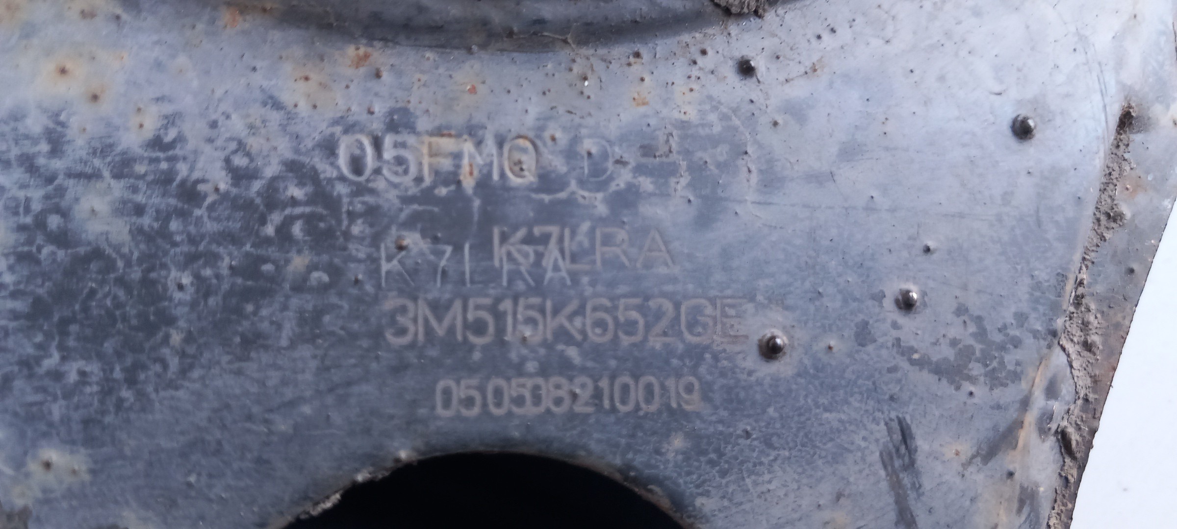 Left front suspension arm VOLVO S40 II (MS) Imagem-3