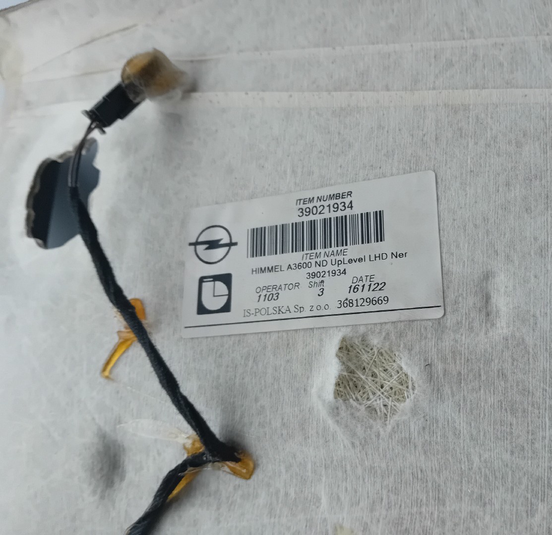Forra de tejadilho OPEL Astra K Imagem-2