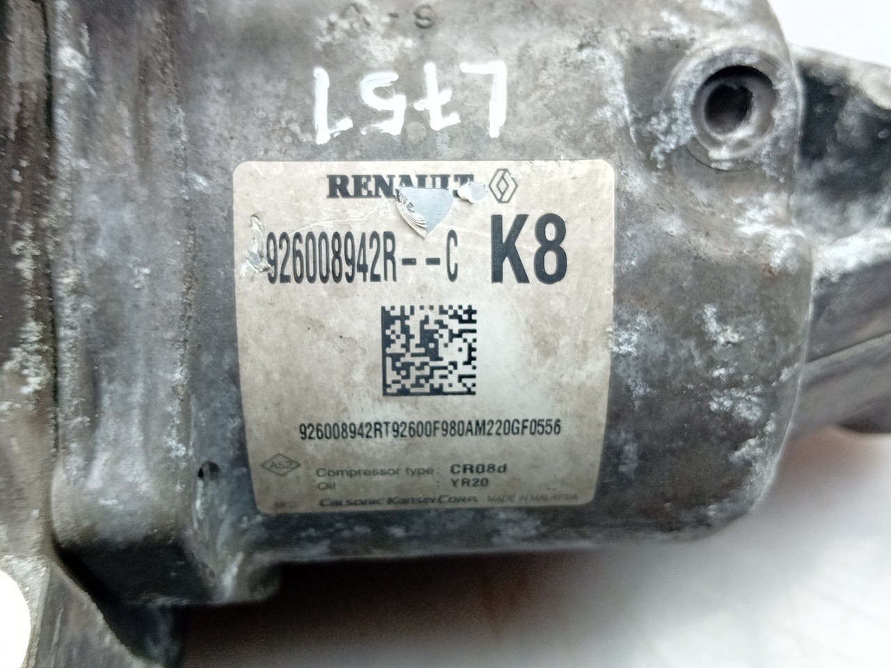 Compresor A/A DACIA Lodgy (JS_) Imagem-3