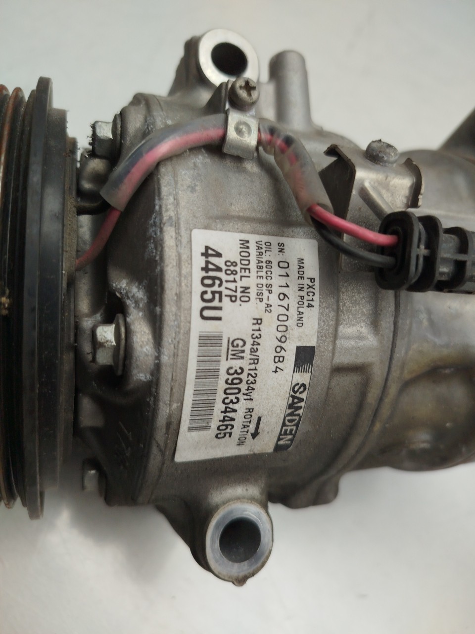 Compressor AC OPEL Astra K Imagem-4