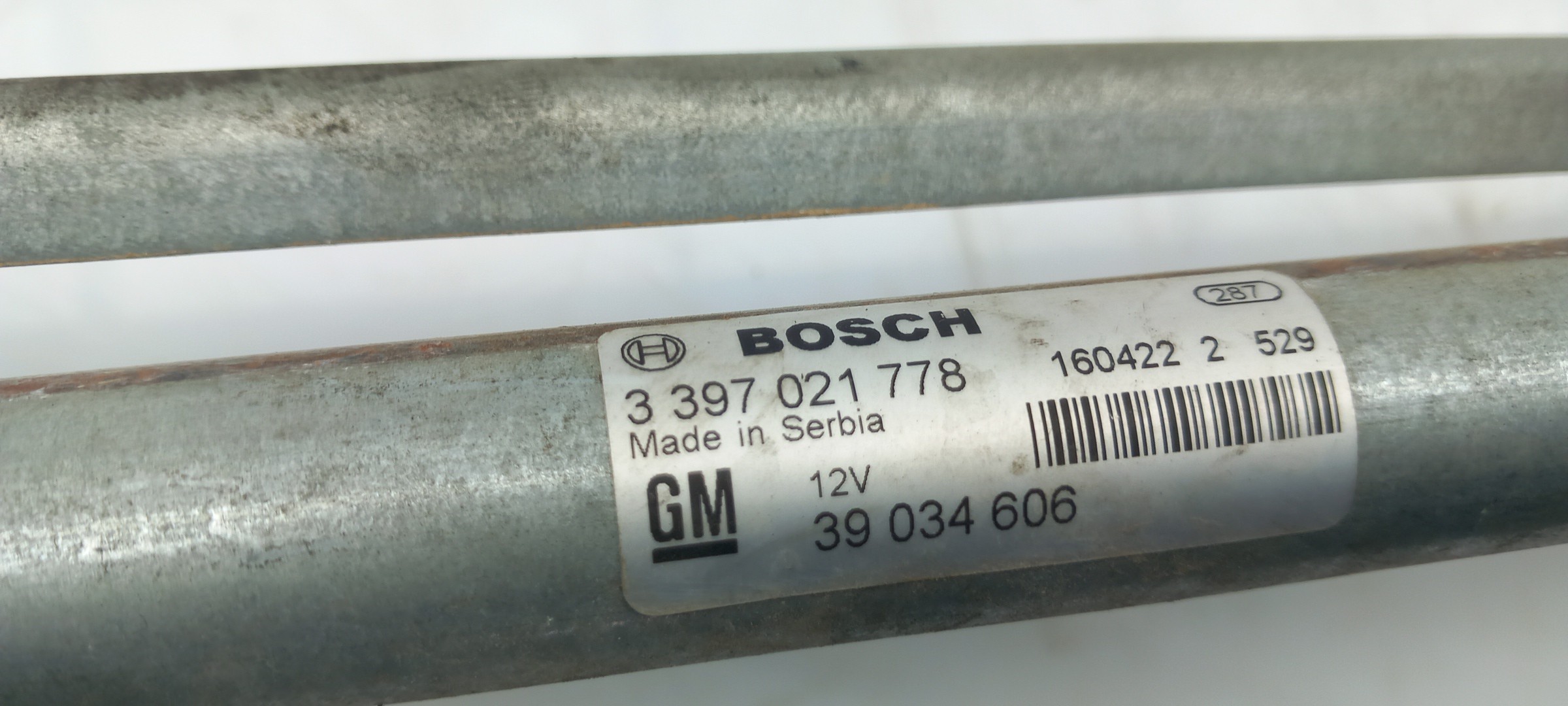 Front Wiper Motor OPEL Astra K Imagem-3