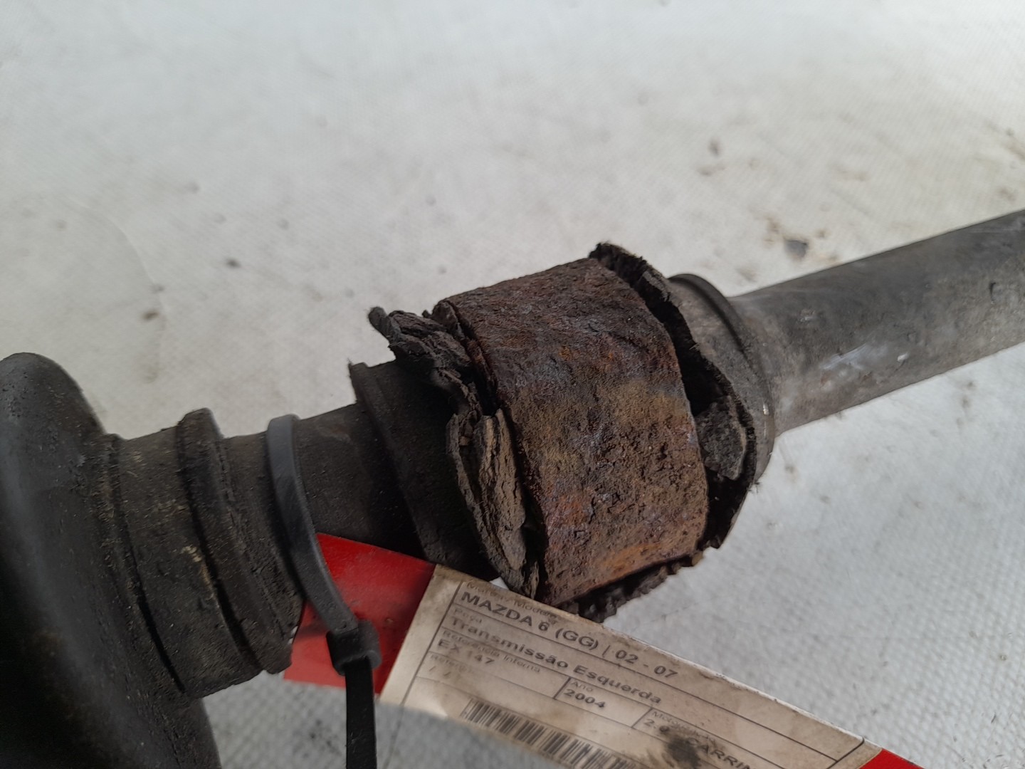 Left front driveshaft MAZDA 6 Station Wagon (GY) Imagem-3