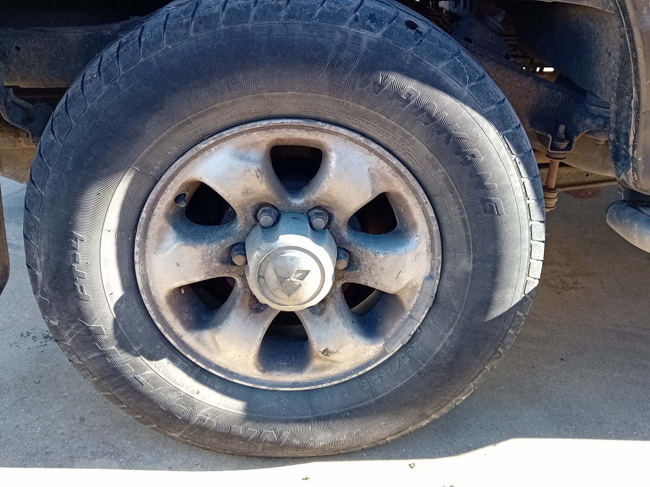 Conjunto de jantes MITSUBISHI Pajero II (V2_W, V3_W, V4_W) Imagem-4