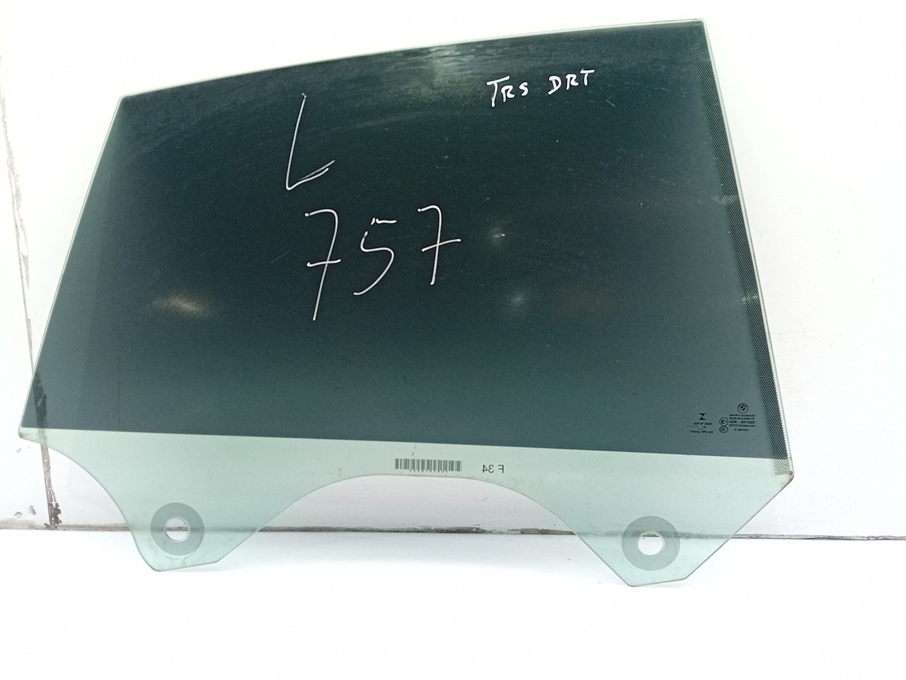 Right rear door glass