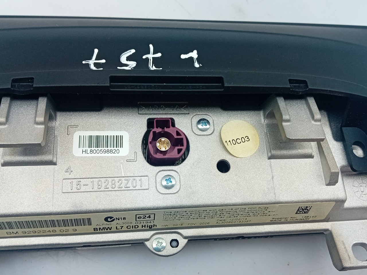 Display Monitor BMW 3 Gran Turismo (F34) Imagem-3