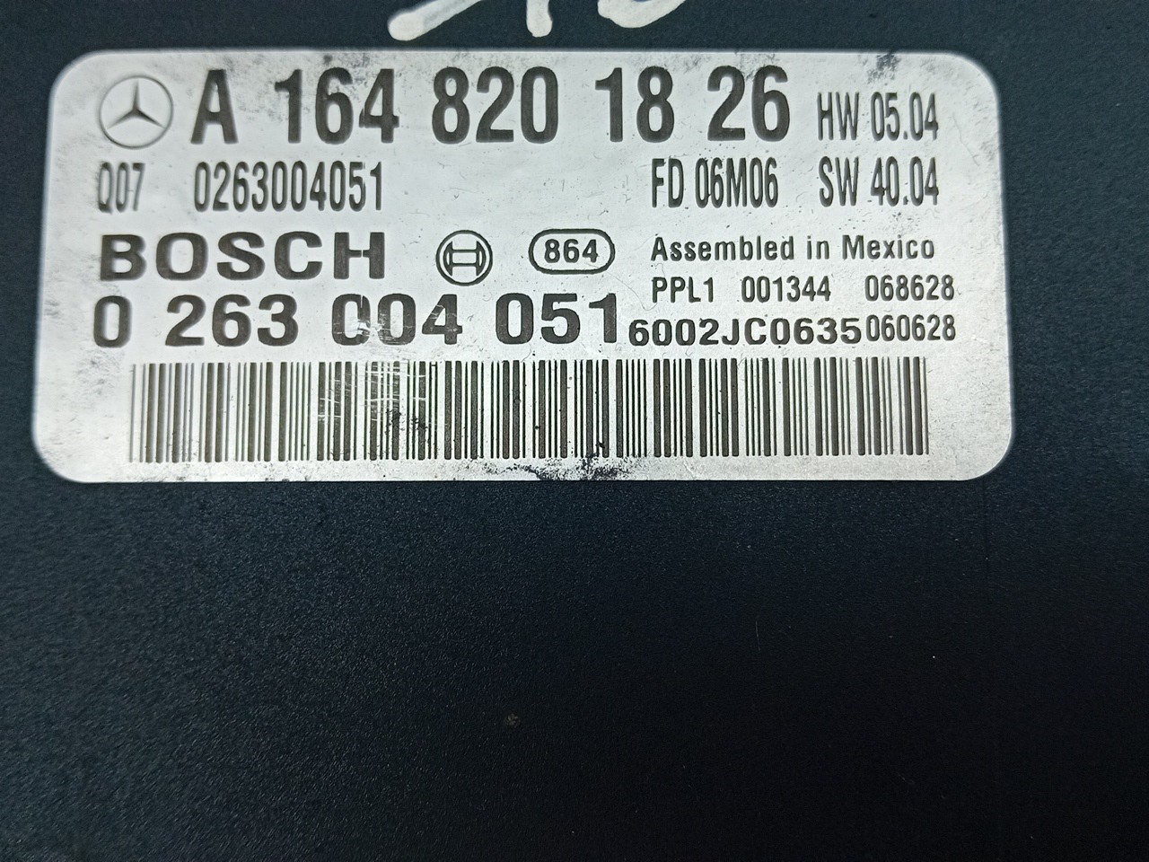 Comfort Unit Module MERCEDES-BENZ Classe R (W251, V251) Imagem-3