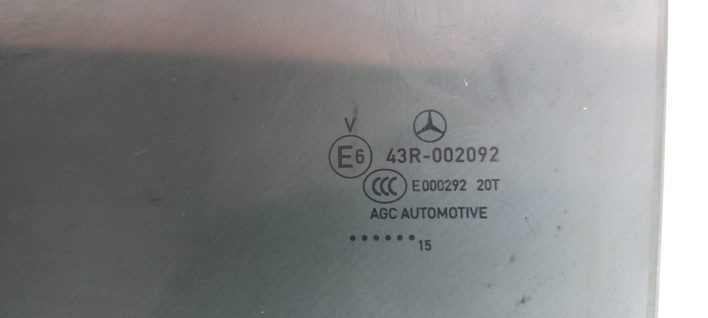 Vidrio puerta Trasero Izquierdo MERCEDES-BENZ Classe C Carrinha (S205) Imagem-1