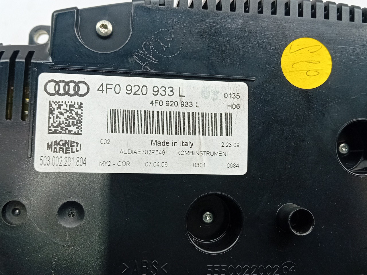 Quadrante / Cuadro de instrumentos AUDI A6 Avant (4F5, C6) Imagem-3
