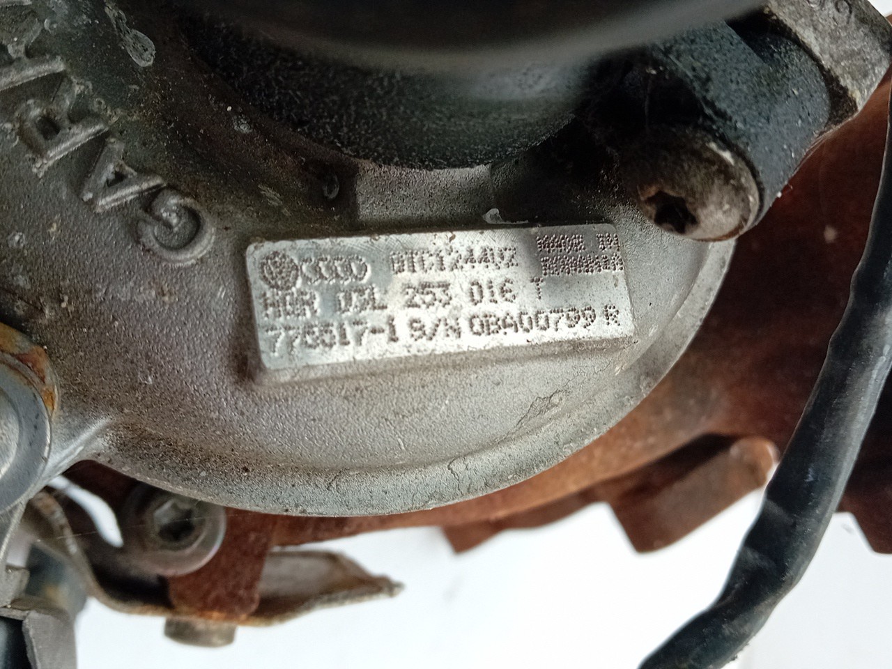 Turbocompresor AUDI A3 (8P1) Imagem-3