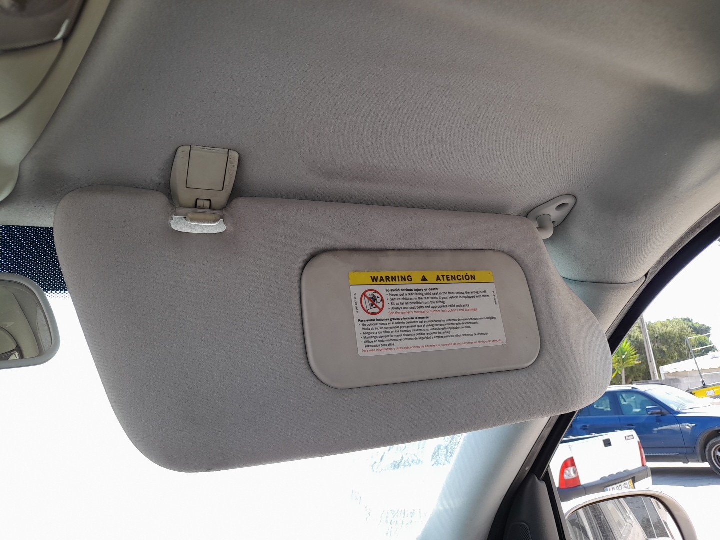 Pála de sol direita MERCEDES-BENZ Classe M (W163) Imagem-1