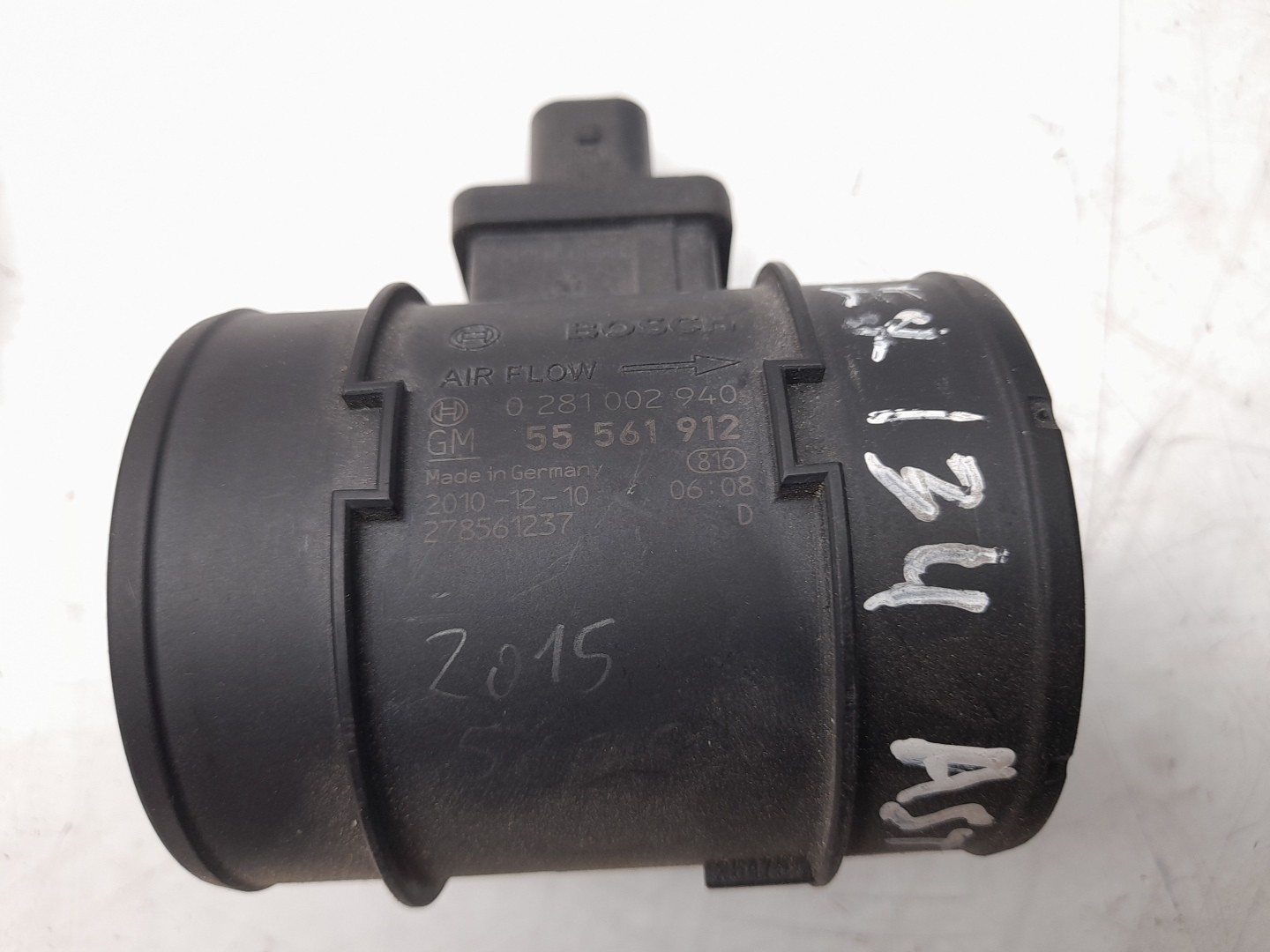 Mass Air Flow Sensor (MAF) OPEL Astra J Imagem-0