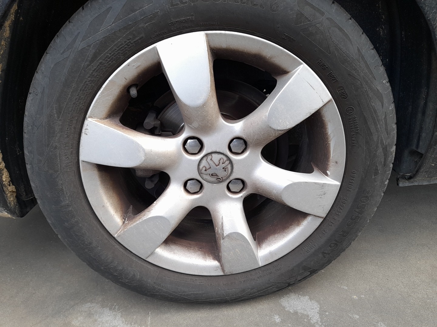 Ensemble de jantes PEUGEOT 307 CC (3B) Imagem-1