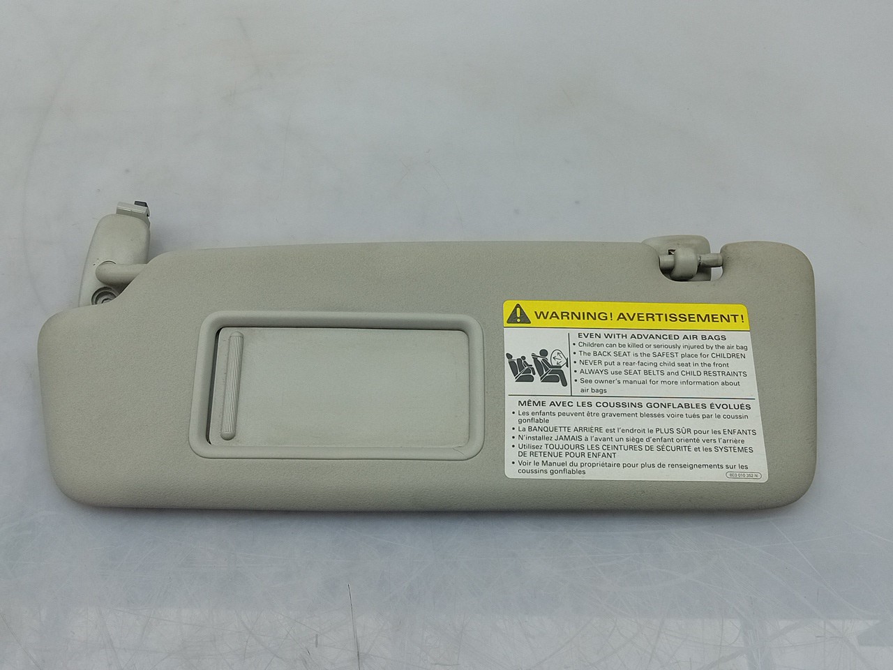 Left Sun Visor
