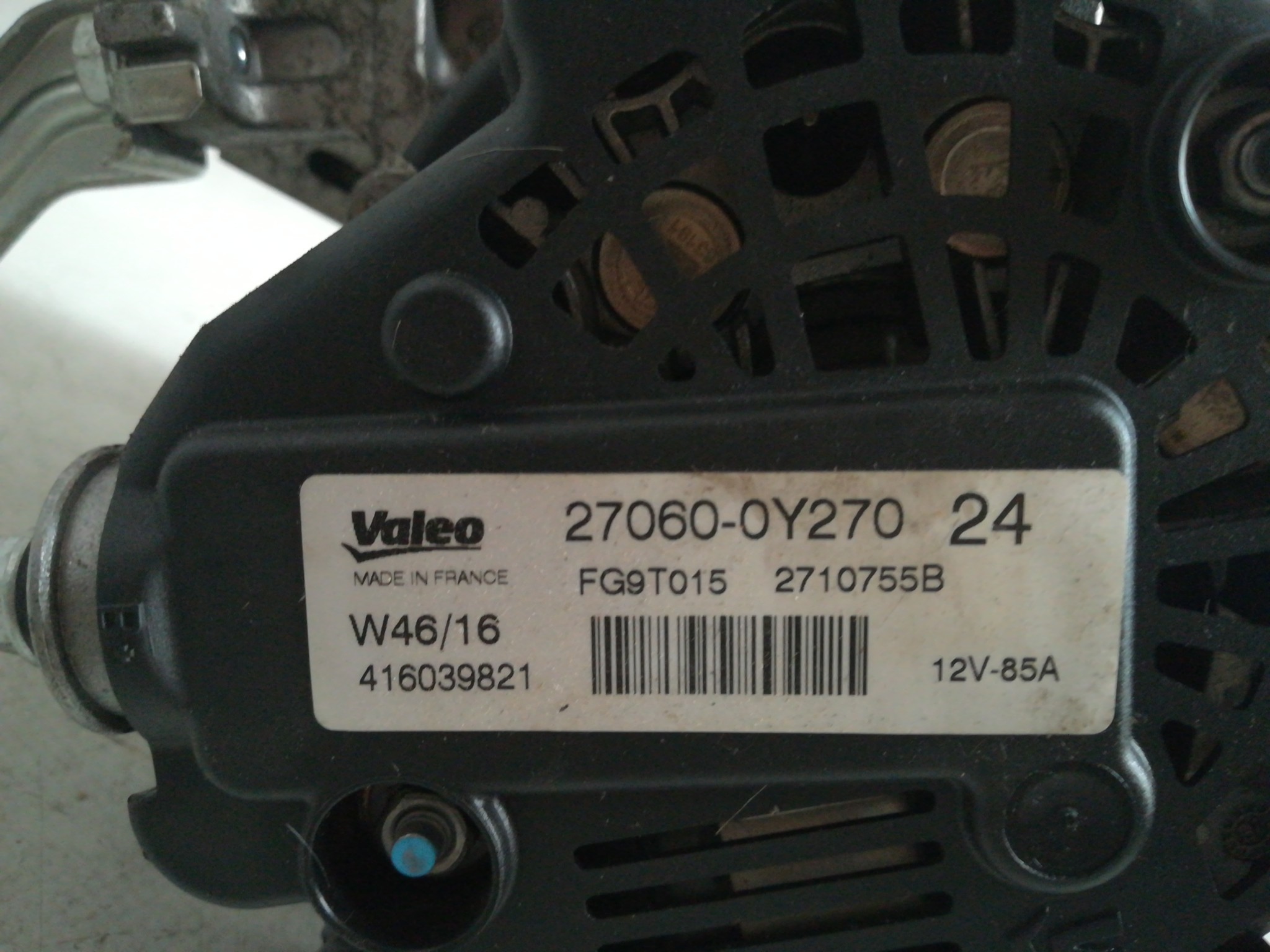 Alternador TOYOTA Yaris (_P13_) Imagem-2