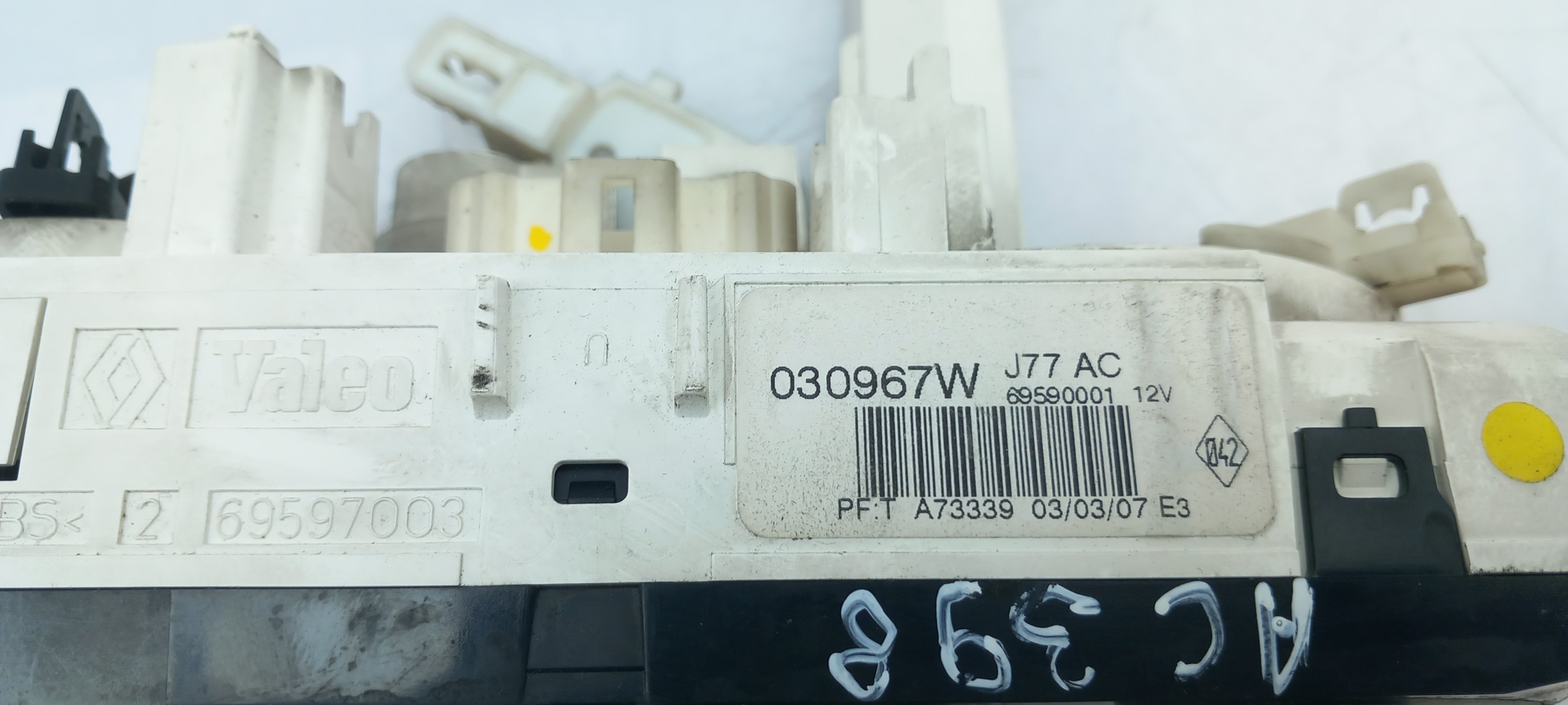 Bouton / interrupteur climatisation RENAULT Clio III (BR0/1, CR0/1) Imagem-4