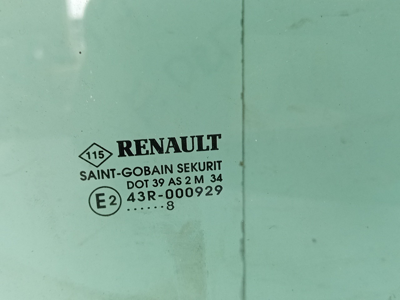 Vitre porte avant Droite RENAULT Kangoo Express (FW0/1_) Imagem-1