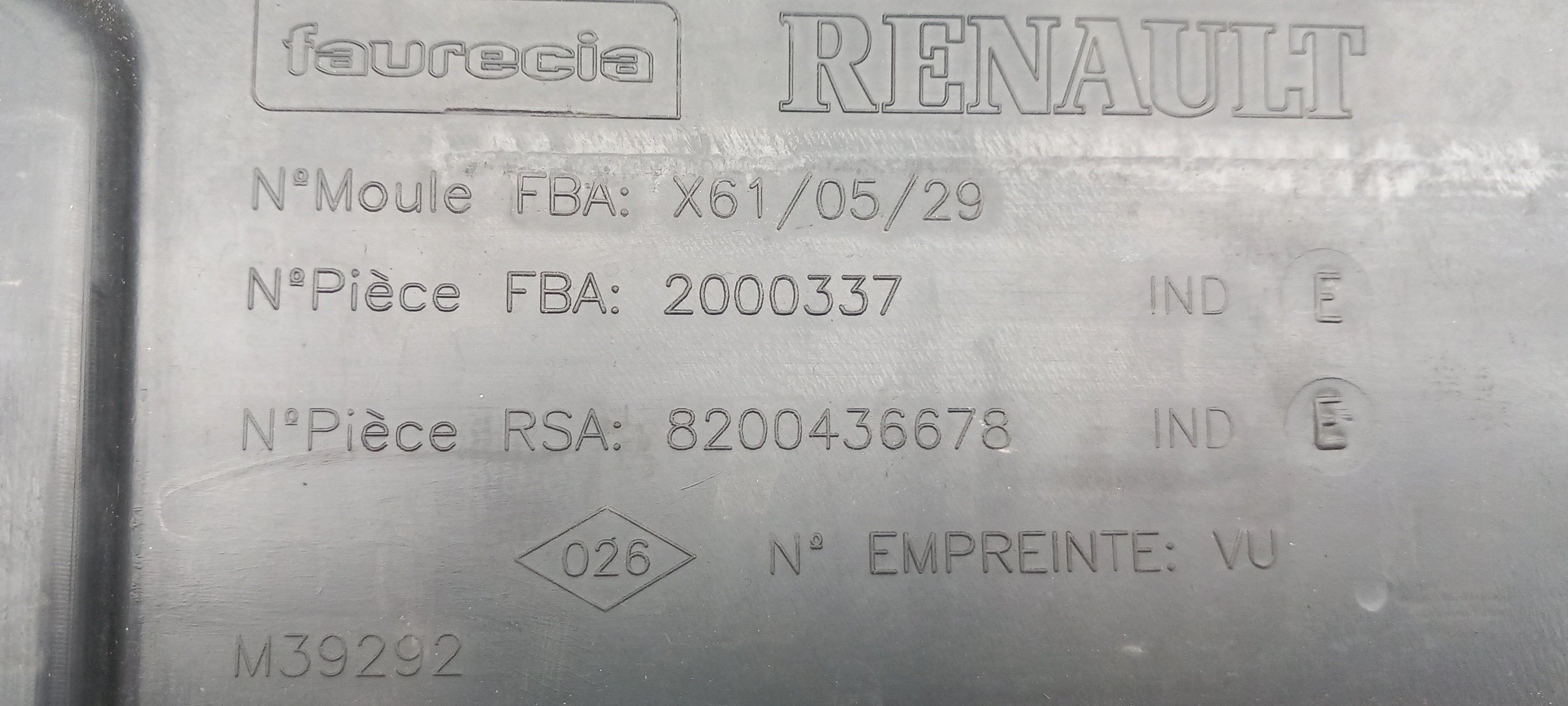 Pára-choques frente RENAULT Kangoo Express (FW0/1_) Imagem-4