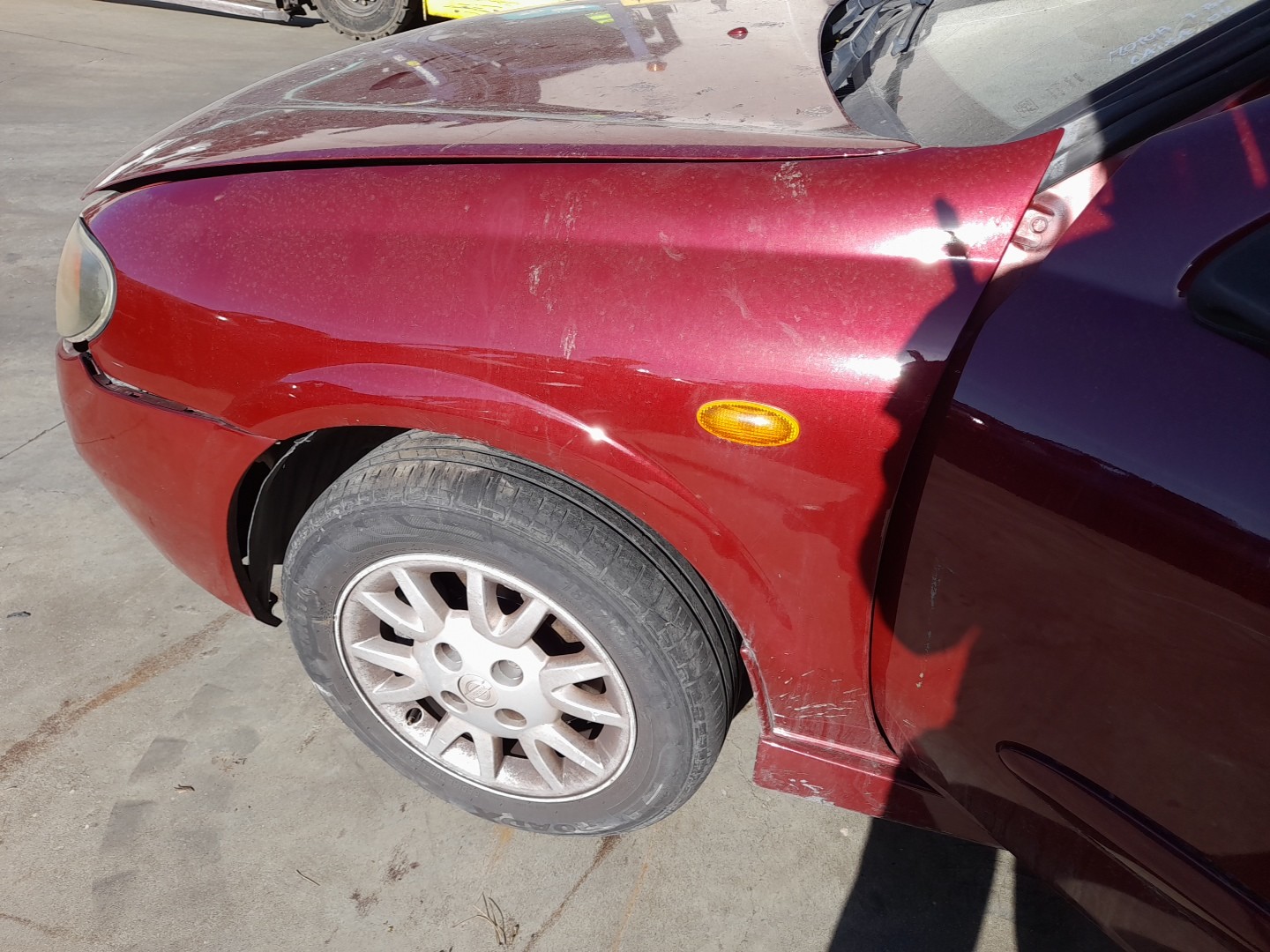 Left fender