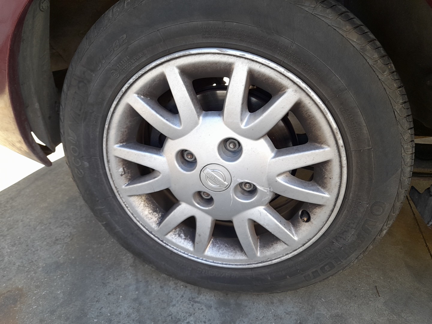 Left front Rim NISSAN Almera II Sedan (N16) Imagem-2