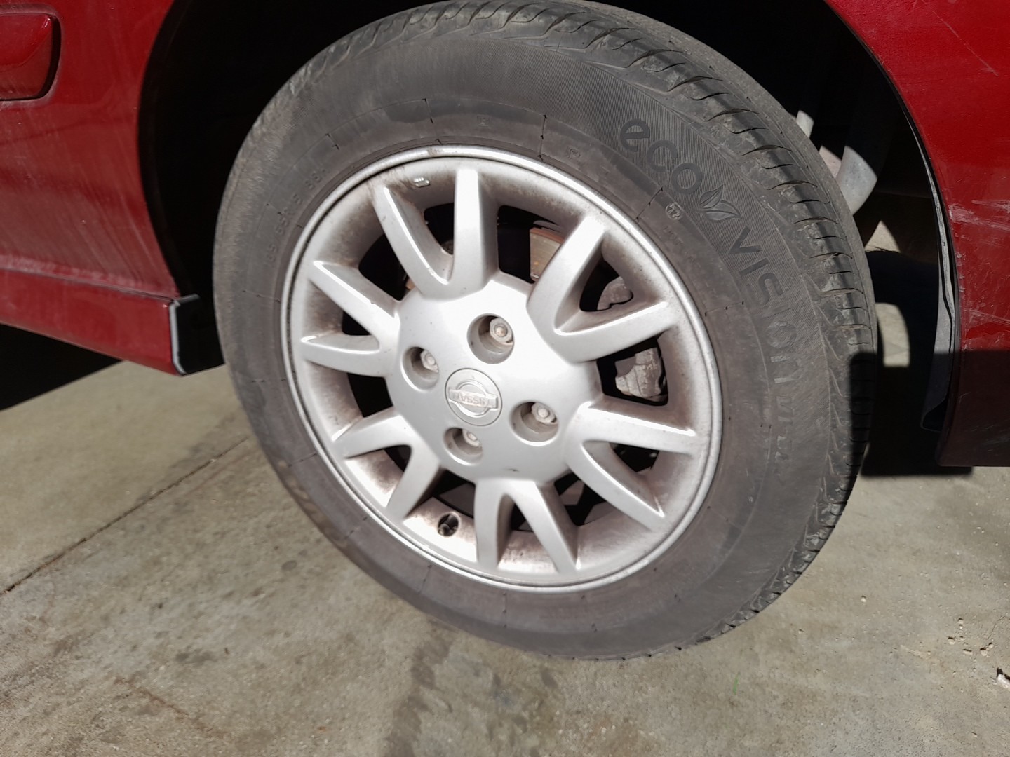 Left front Rim NISSAN Almera II Sedan (N16) Imagem-1