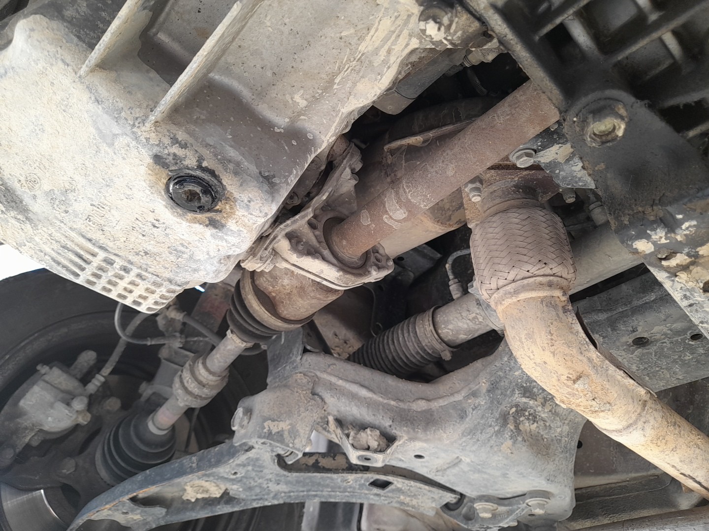 Right front driveshaft