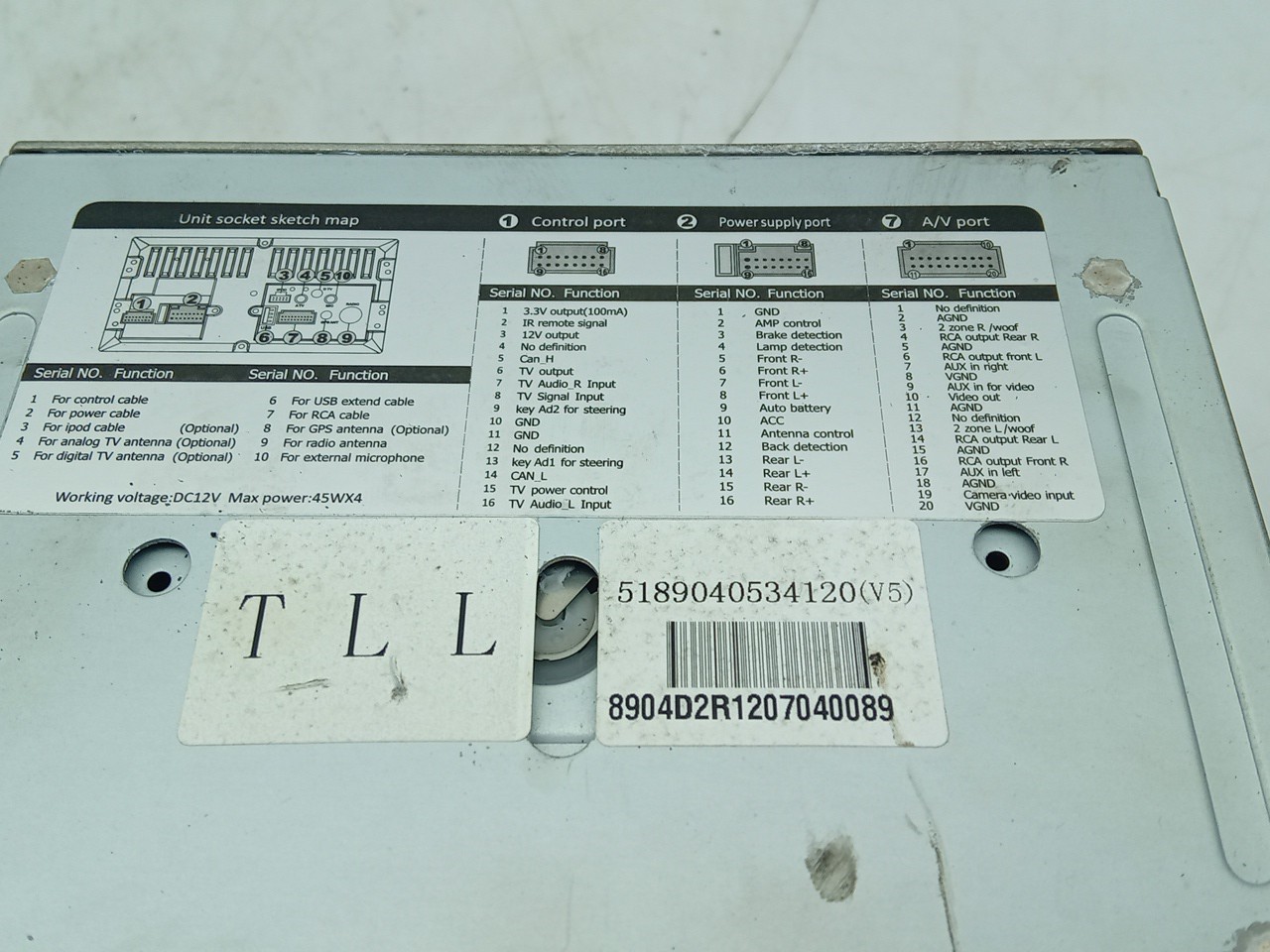 Pantalla / pantalla de información VOLKSWAGEN Passat (3C2) Imagem-3
