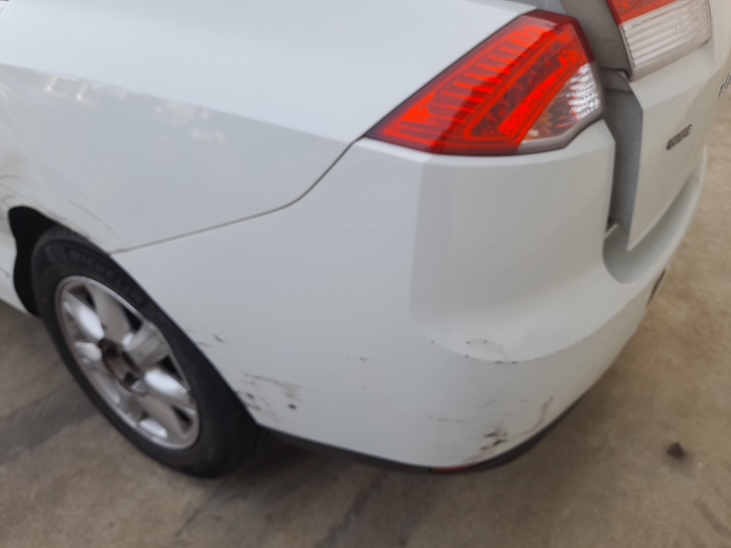 Rear Bumper RENAULT Laguna III (BT0/1) Imagem-1