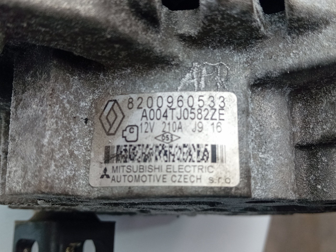 Alternador RENAULT Laguna III (BT0/1) Imagem-2