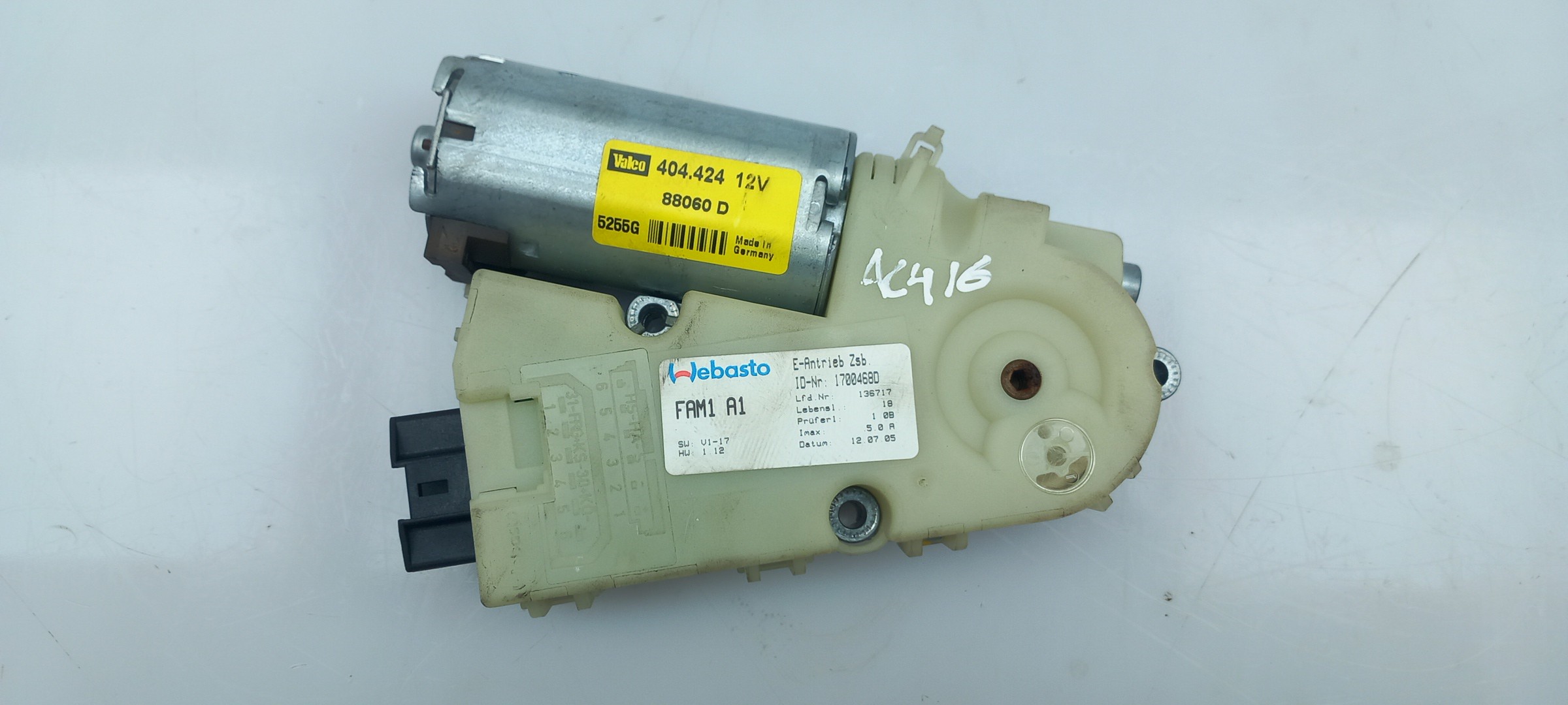 Sunroof Motor/Engine