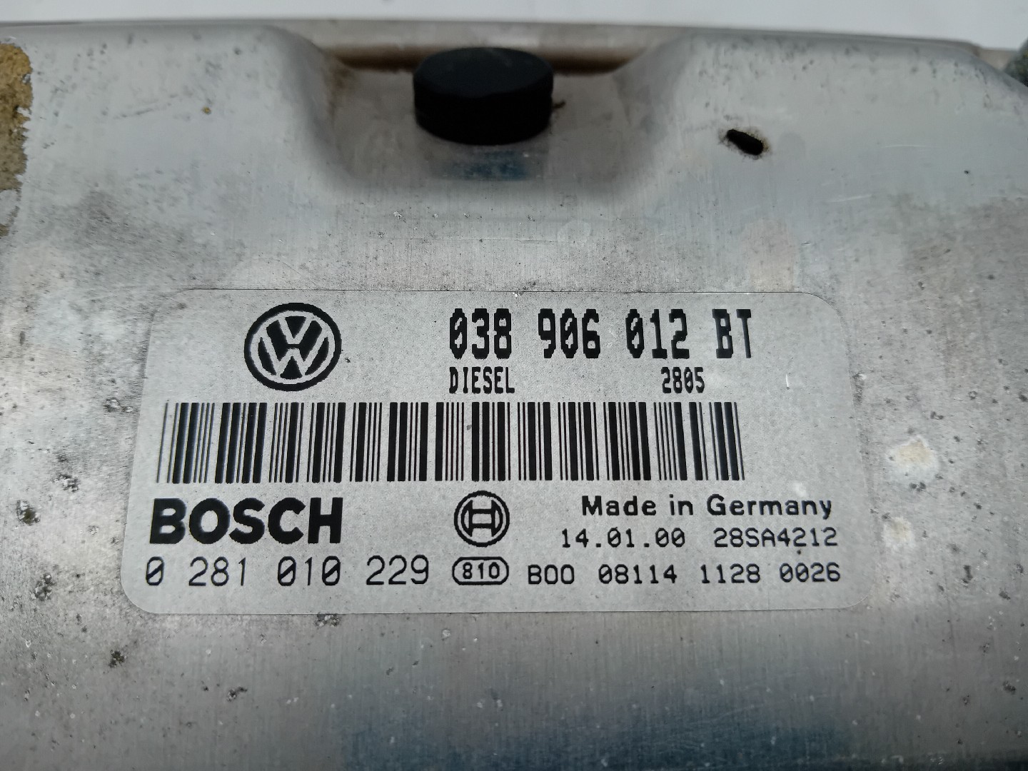 Centralita motor / ECU SEAT Toledo II (1M2) Imagem-3