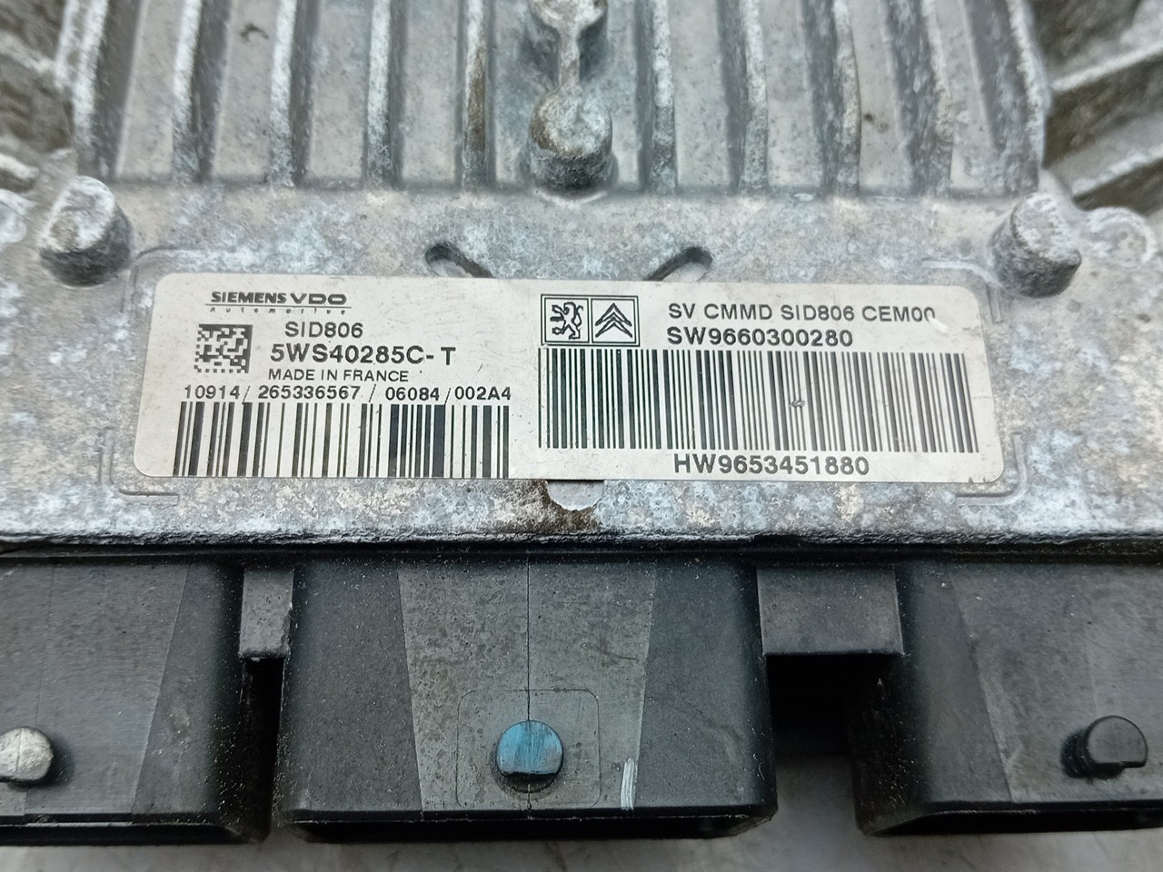 Centralita motor / ECU CITROËN C3 I (FC_) Imagem-3