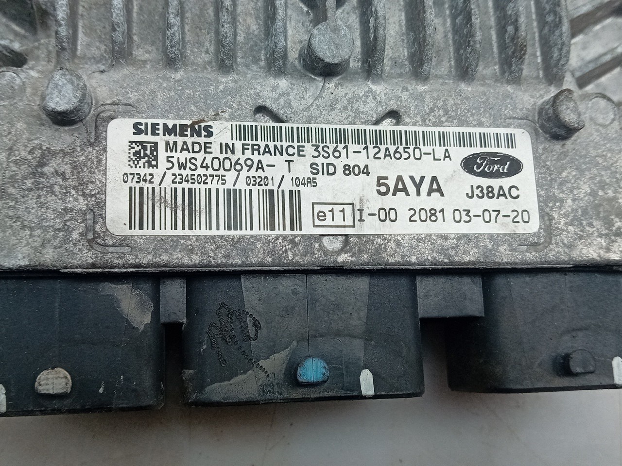 Centralita motor / ECU FORD Fiesta V (JH_, JD_) Imagem-3