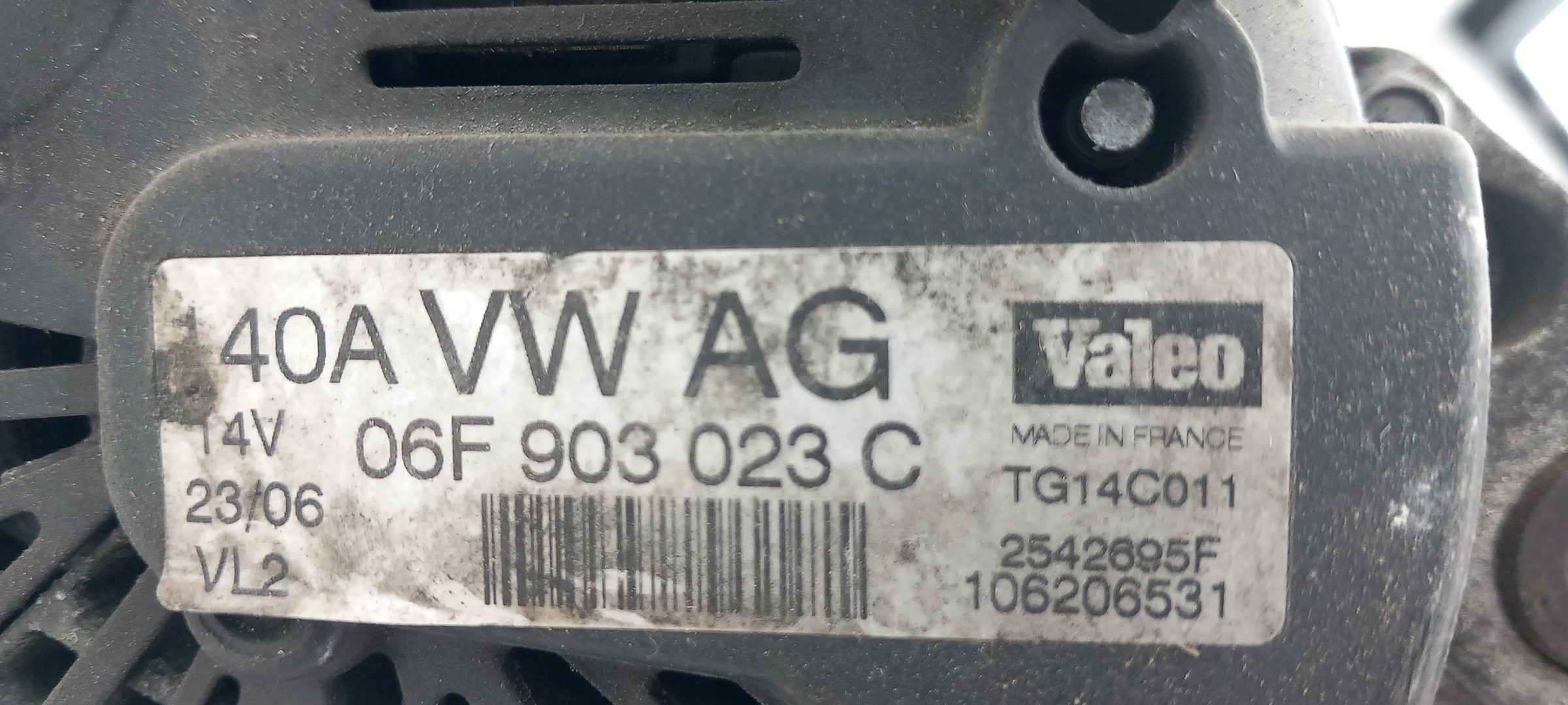 Alternador AUDI A3 (8P1) Imagem-2