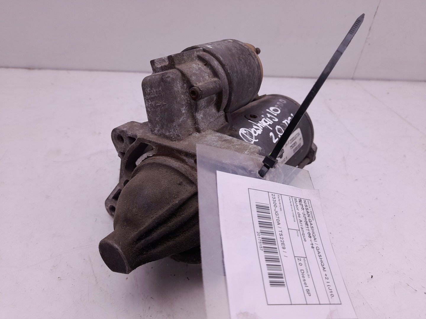 Starter Motor NISSAN Qashqai/Qashqai+2 I (J10, JJ10) Imagem-2