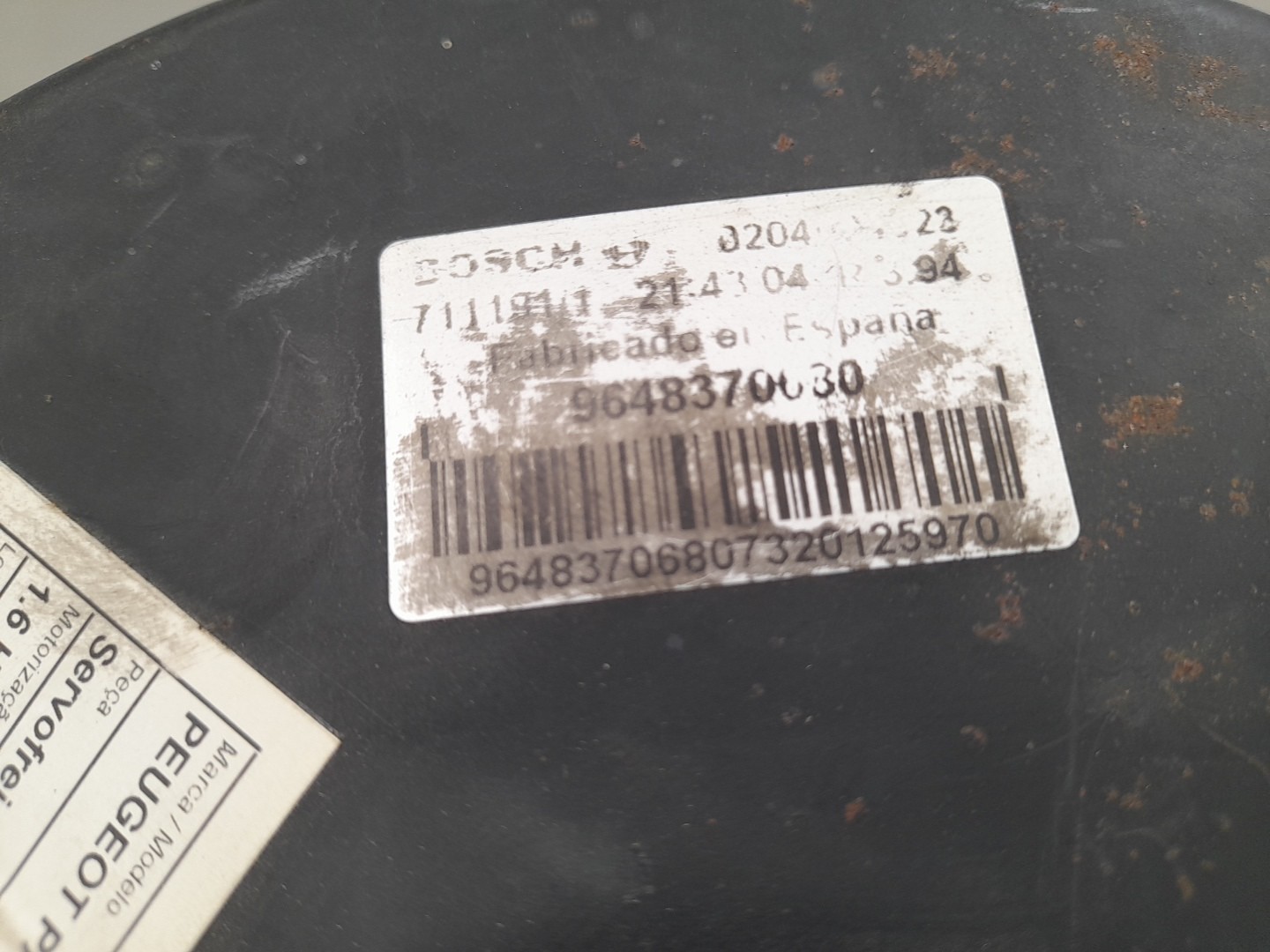 Brake Servo PEUGEOT Partner II Imagem-2