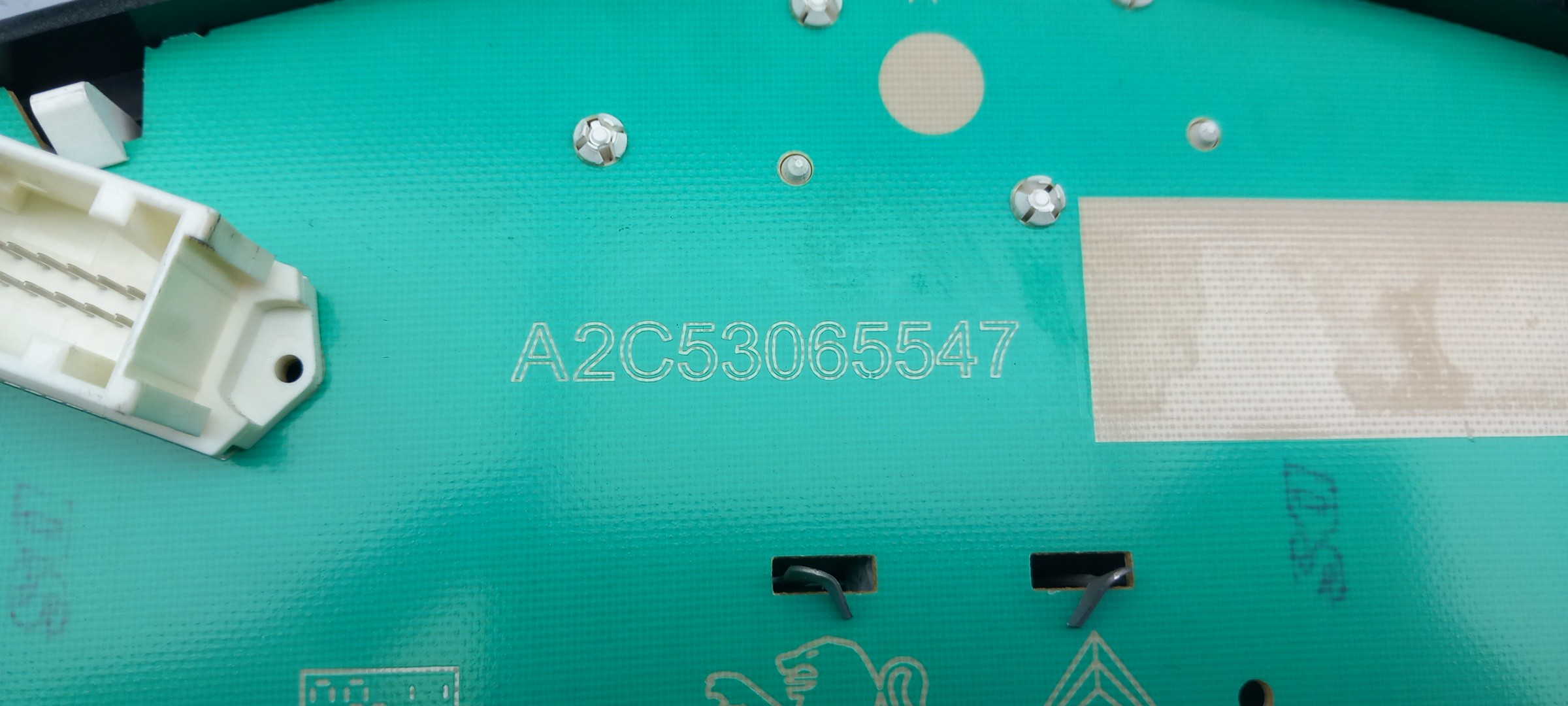 Instrument cluster PEUGEOT 207 (WA_, WC_) Imagem-3