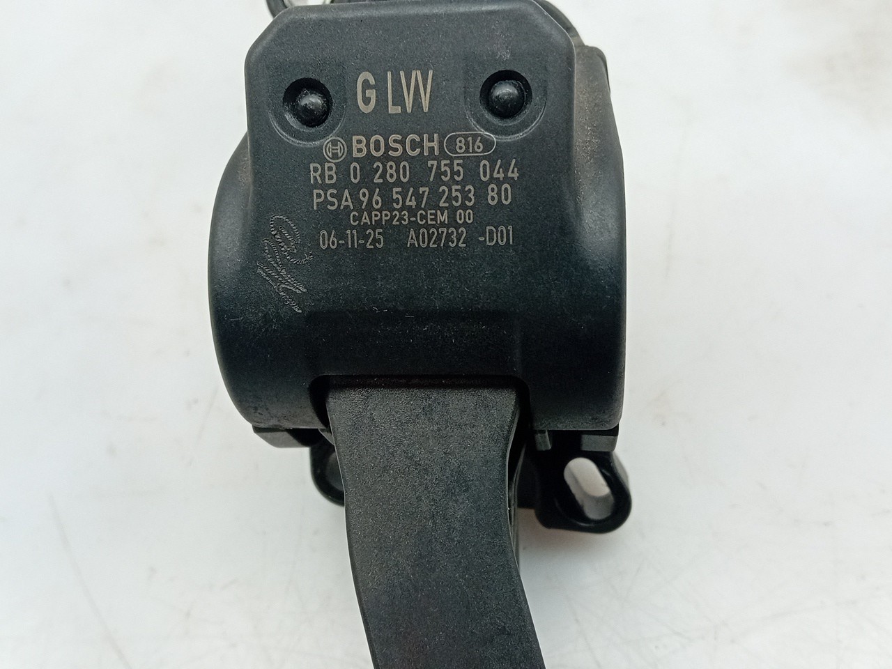 Pedal acelerador CITROËN C4 Grand Picasso I (UA_) Imagem-3