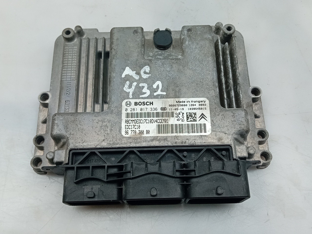 Calculateur /  Unité de contrôle moteur PEUGEOT 207 (WA_, WC_) Imagem-1