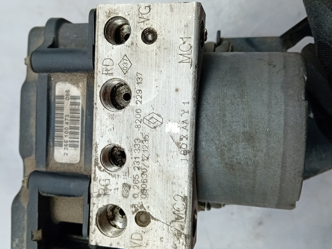 ABS control unit / ECU ABS RENAULT Clio II (BB0/1/2_, CB0/1/2_) Imagem-3